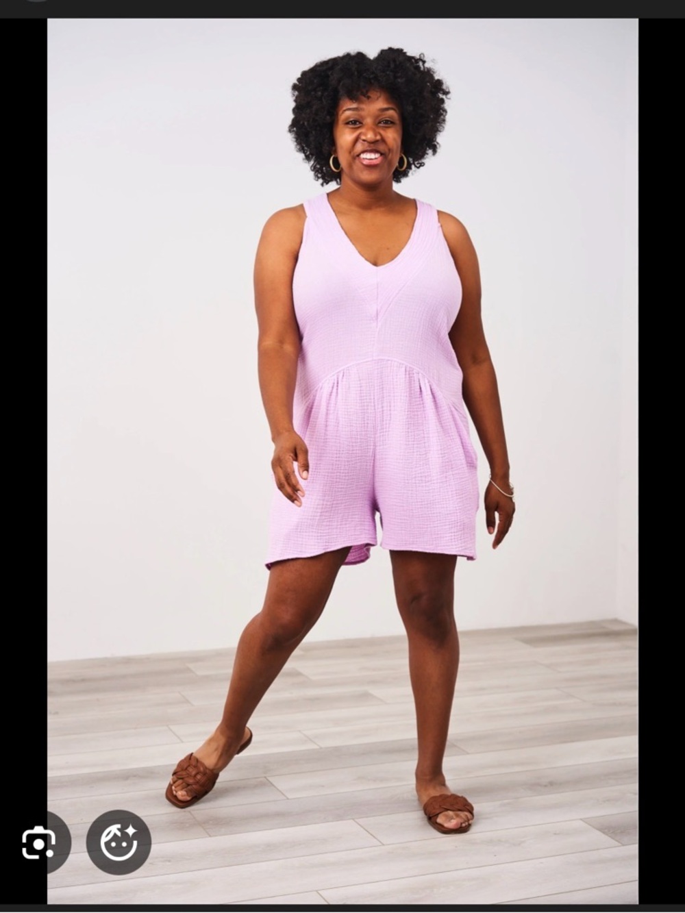 NWT Latched Mama Sleeveless Cotton Gauze Overalls